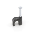 thumbnail image 3 of THE CIMPLE CO - Electrical Wire Cable Clips - Black -10 Pieces- CATV Nail Clips 1/4 in (6mm), 3 of 9