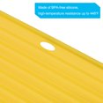 thumbnail image 4 of Uxcell Silicone Dish Drying Mat, 12" x 9" Reusable Sink Drain Pad Heat Resistant Suitable for Kitchen Counter - Yellow, 4 of 5