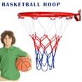 thumbnail image 1 of VALINK Panier de Basket Cerceau Filet Mural Pliable pour Enfants Intérieur Extérieur, 1 of 5