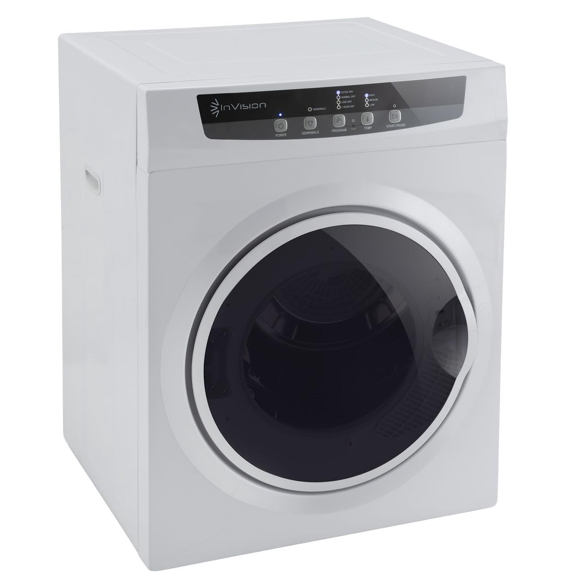 RecPro RV 2.5 Cu Ft Vented White Dryer | Front Load Dryer