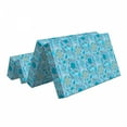 thumbnail image 2 of Abstract Foldable Mattress, Modern Geometric Mosaic, 78.7" x 47.2", Sky Blue Multicolor, by Ambesonne, 2 of 6