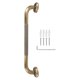 thumbnail image 2 of Bathtub Grab Bar Antique Brass Grab Bar Grab Rail Armrest Handle Toilet Elderly Handrail Wall Mounted, 2 of 5