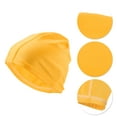 thumbnail image 3 of Gorro de Natación Elástico Único para Adultos 5.91"x9.25" Amarillo, 3 of 6