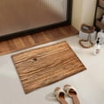 thumbnail image 4 of 23.6x15.7in Wood Grain Print Absorbent Diatomaceous Earth Floor Mat, 4 of 6