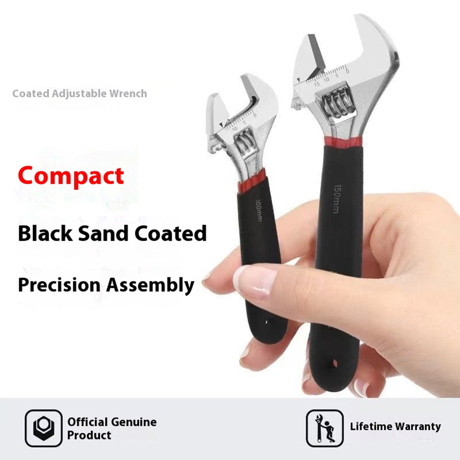 Multifunctional Adjustable Wrench Tool Multipurpose Pipe Wrench Wrench Suitable for Car Maintenance Household Tool