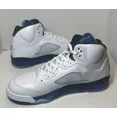 thumbnail image 3 of Ni - ke Ni - ke Air Jordan 5 Retro Grape 2025 White Emerald Green Men’s Size 13 HQ7978 100, 3 of 5