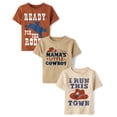 thumbnail image 1 of Camiseta The Children's Place para bebés y niños pequeños de 3 años, paquete de 3, 1 of 4