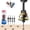 Yellow, variant on Countersink Drill Bit Set, Four-Flute Counterbore with Depth Stop, 2.8-4.0mm, 1/4" Hex Shank, Adjustable Depth, for Woodworking (Yellow)