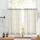 thumbnail image 1 of Cortinas Jinchan Boho de Cocina en Lino 114x66 cm 2 Paneles, 1 of 6