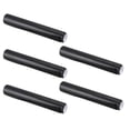 thumbnail image 1 of 5pcs 12X60 Inch Matte Black Vinyl Film Wrap Car DIY Sticker,5pc car sticker,Black, 1 of 5