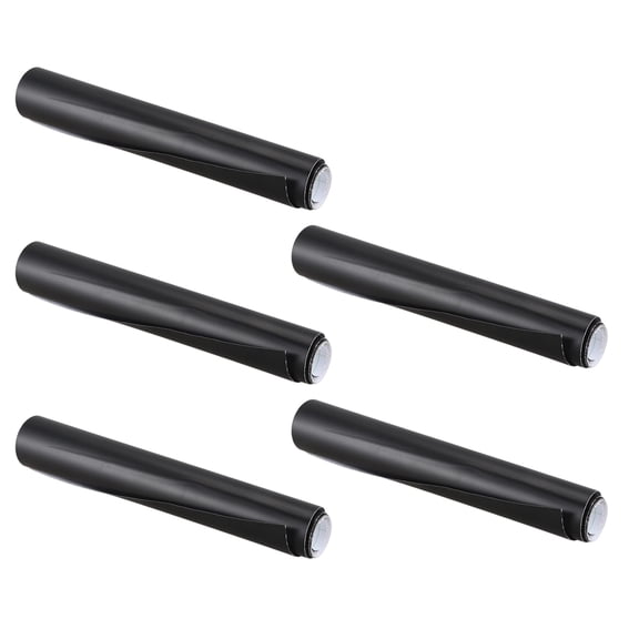 5pcs 12X60 Inch Matte Black Vinyl Film Wrap Car DIY Sticker,5pc car sticker,Black