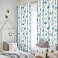 thumbnail image 5 of Blue Toned Dinosaur Pattern Insulated Teens Curtains Set Of 2, Bedroom Essentials, Toddler Room Decor 52"x84", 5 of 5