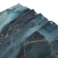 thumbnail image 3 of Yayeee Shower Curtain with Hooks 72"x72" Waterproof Fabric Bathroom Hanging Decor, Black Marble, 3 of 5