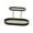 F, variant on Eoozwa Double Layer Iron Storage Tray Tabletop Organizer for Jewelry Perfume Cosmetics Display Rack Bathroom Countertop