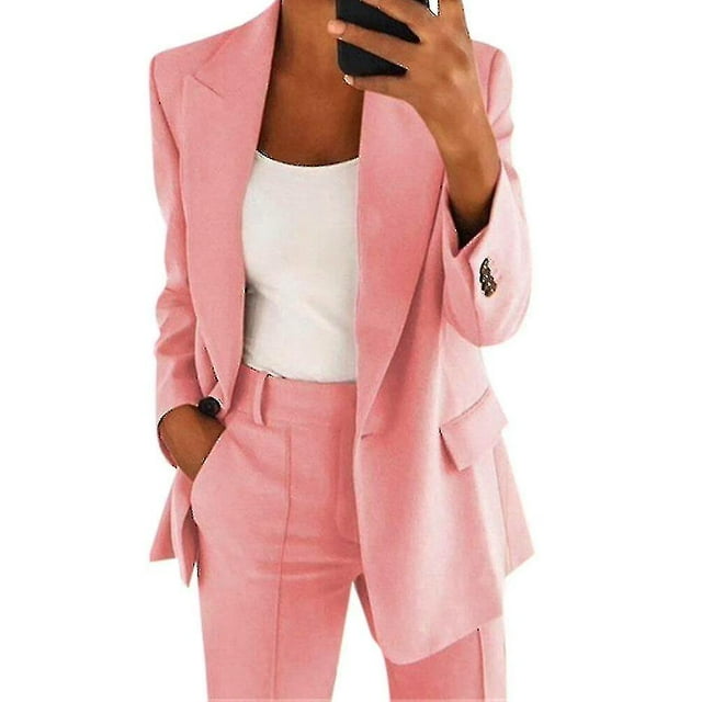 Womens 2pce Light Suit Blazer+trousers