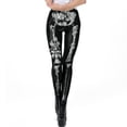 thumbnail image 1 of Leggings estampados para mujer, Leggings de Halloween, disfraz de Halloween, pantalones elásticos divertidos para correr, mallas, pantalones de entrenamiento, 1 of 7