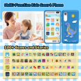 thumbnail image 2 of Teléfono inteligente infantil de juguete electrónico para profesores con cámara dual, juego y música de 8 GB, 2 of 8