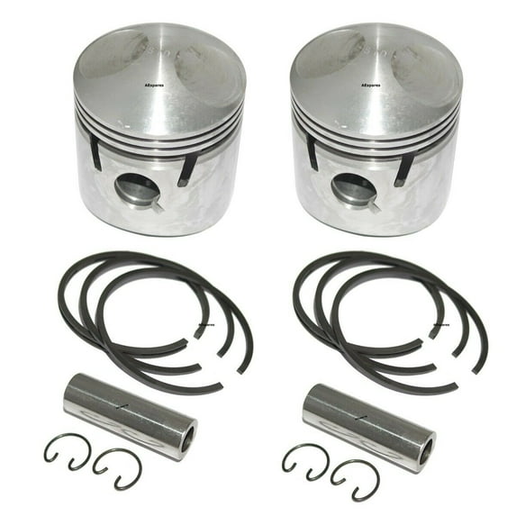 Royal Enfield 700cc Piston Assembly Set With Rings & Wrist Pins Circlips