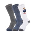 thumbnail image 3 of Chaps Embroidery Athletic Crews 3-Pack Men's Sock Size 10-13, 3 of 5