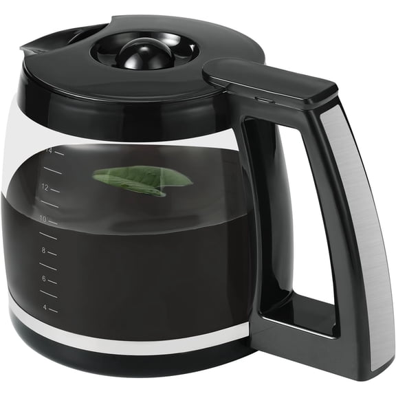 14-Cup Glass Coffee Carafe Replacement Compatible with Cuisinart