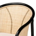 thumbnail image 5 of Bali & pari Miranda Rattan BOHO Dining Chairs, Set of 2, Black, 5 of 9