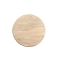 thumbnail image 5 of Taran Designs Lawrence 48" Round Solid Wood Pedestal Dining Table in Beige, 5 of 6