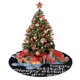 thumbnail image 4 of Falda para árbol de Navidad con puntadas, suave y divertida, decoración navideña de granja con cuello para árbol de Navidad de 36", 4 of 4