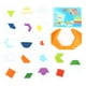thumbnail image 1 of 1 caja de forma geométrica Puzzle Color Color Puzzle Color Forma Jigsaw Kid Toy, 1 of 6