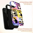 thumbnail image 4 of Pop Art Cat Collage Phone Case, Colorful Abstract Pattern, Fun and Artsy Protective Case for iPhone Models, 4 of 6