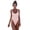 Pink, variant on Chroia Bodysuit for Women, Sleeveless Scoop Neck Tank Top, Double Lined Backless Sharp Collection