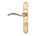 thumbnail image 2 of Larson Manufacturing 4338844 Quickfit Door Handle Set - Brass, 2 of 2