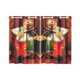 thumbnail image 1 of ABPHQTO Payasos Juegan Cortina de Ventana Cortina de Cocina 65x90 cm (Dos Piezas), 1 of 3