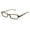 brown / cream, variant on NEW AD.LIB 3211 WOMENS/LADIES DESIGNER FULL-RIM BROWN / CREAM ULTIMATE COMFORT POPULAR DESIGN FRAME DEMO LENSES 50-16-135 FLEXIBLE HINGES EYEGLASSES/EYEWEAR