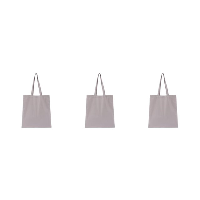Maytalsory Stay Organized With Multifunctional Tote Bag For Any Situation Made With Safety Cotton Large Capacity Tote Bag light grey 3Set