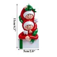 thumbnail image 5 of Adornos navideños Tarjeta de listado irregular de madera de Navidad Decoración de árbol de Navidad de madera Wmkox8yii gf6611, 5 of 5