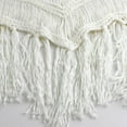 thumbnail image 5 of Yubnlvae White Women‘S Fringe Western Tassel Tank Tops Sleeveless V Neck Crochet Crop Top Boho Knitted Spaghetti Straps Vest, M, 5 of 6