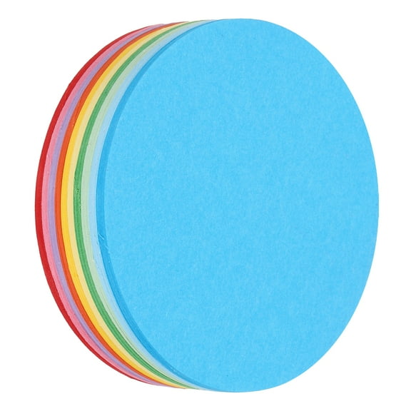 200 PCS Circle Cutouts Paper 3 Inch Round Cutouts for DIY Craft, Assorted Colors
