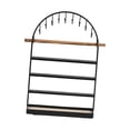 thumbnail image 5 of fenteer Jewelry Holder Multifunctional Keep Tidy 5 Tier for Tradeshow Showcase Store black, 5 of 8