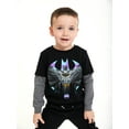 thumbnail image 3 of Batman Toddler Boy Fleece Hoodie Outfit Set, Sizes 12M-5T, 3 of 10