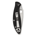 thumbnail image 2 of Spyderco Knives Spyderco Astute Folding Knife Black G10 3.02in Satin Plain Blade SPC252GP, 2 of 2