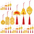 thumbnail image 1 of 48Pcs Chinese New Year Pendants Hanging Spring Festive Bonsai Pendant Mixed Style, 1 of 8
