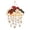 05# (3D Lighted Christmas Cloud Hanging Ornament), variant on 3D Christmas Cloud Hanging Ornament with LED Lights Snowflake Bead Tassel Reindeer Bow Holly Bell for Window Ceiling Holiday Home Accent