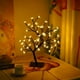thumbnail image 2 of Lámpara de escritorio con forma de árbol de bonsái LED, de 14 pulgadas, decorativa, con forma de cerezo artificial y 48 bombillas LED, para decoración de sala de estar, dormitorio, hogar y oficina., 2 of 4
