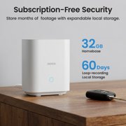 Dekco 2K QHD Solar Security Cameras Wireless Outdoor