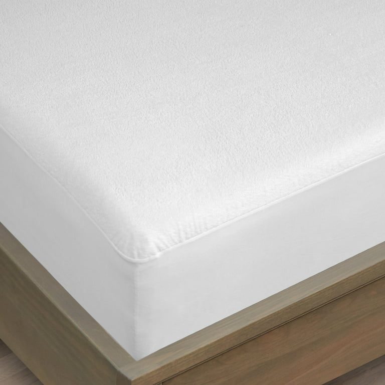 Bare Home Quilted Fitted Mattress Pad, Twin XL - White