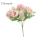 thumbnail image 1 of Flor de peonía artificial oficina en casa ramo floral decoración fiesta tela de seda peonía falsa, rosa claro 2 Piezas Kearding HA6619-01B*2, 1 of 5