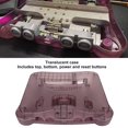 thumbnail image 4 of Caja de consola de videojuegos retro caja de consola de juegos profesional rosa púrpura translúcida para consola de juegos ANGGREK Otros, 4 of 8