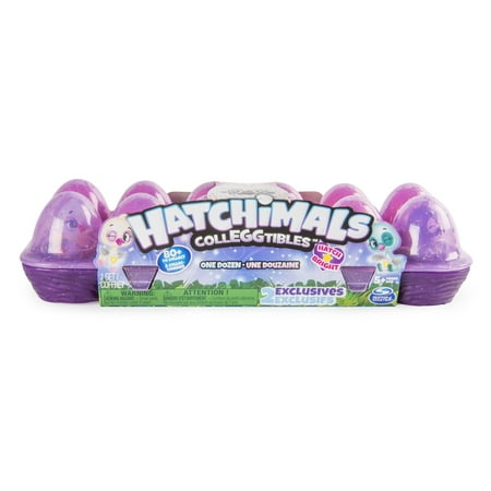 Hatchimals CollEGGtibles, 12 Pack Egg Carton with Exclusive Season 4 Hatchimals CollEGGtibles, for Ages 5 and Up (Styles and Colors May