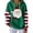 F165-Green, variant on FYDUU Christmas Hoodies for Women Casual Santa Sweatshirt Cute Graphic Hoodie Pullover Merry Christmas Sweatshirts Holiday Tops