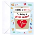 thumbnail image 1 of 10 Portatarjetas de Felicitación para el Día de la Enfermera, Tarjetas de Regalo de Agradecimiento para Profesores con Sobres, 1 of 7